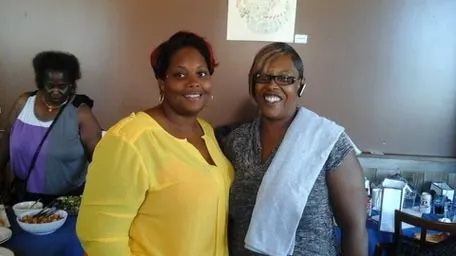 Members at a community gathering