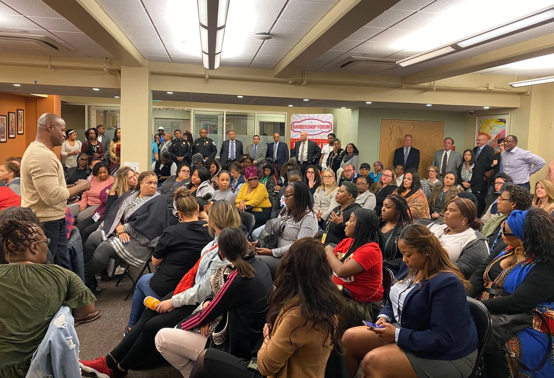 A full room at the Bayview Women's Forum